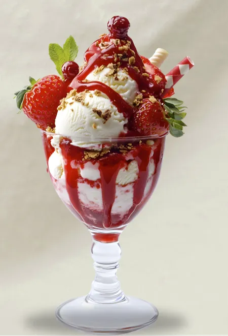 Früchte Becher